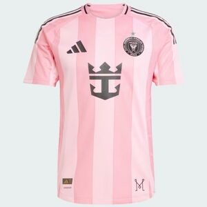 Adidas Messi Inter Miami CF Home Jersey Pink Stripes NEW wi Tag Size XL $180